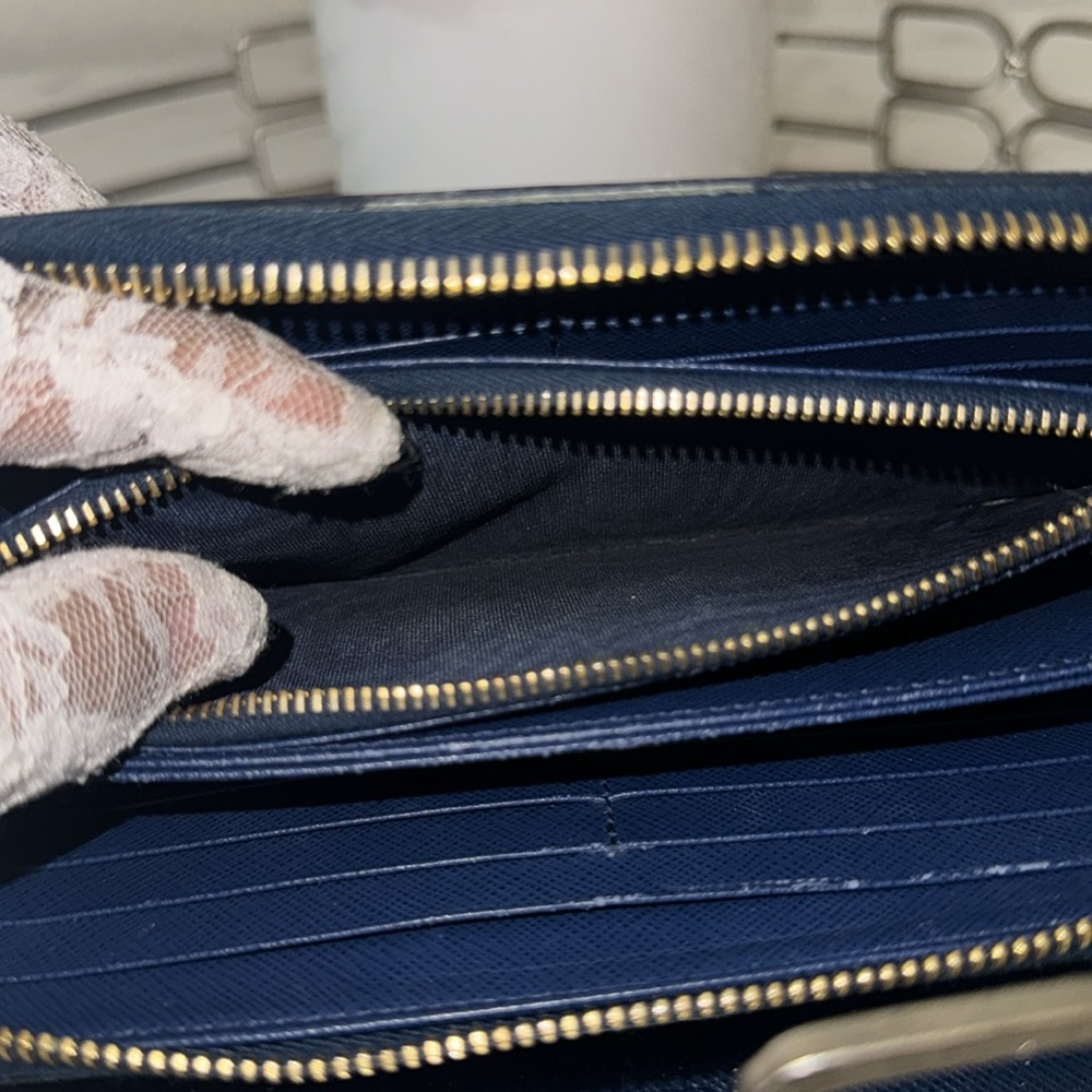 Prada Blue Wallet - Picture 10 of 16